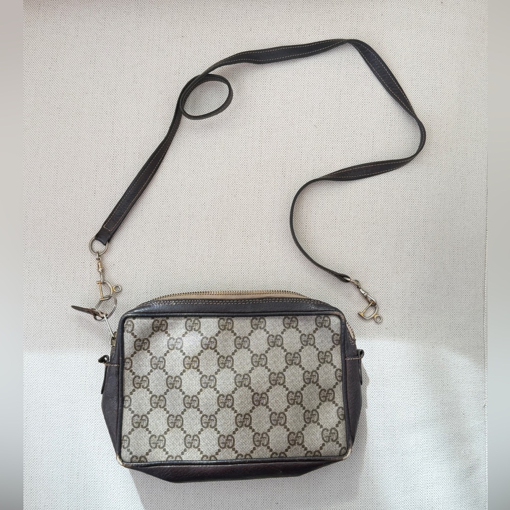 Gucci Monogram Crossbody Bag